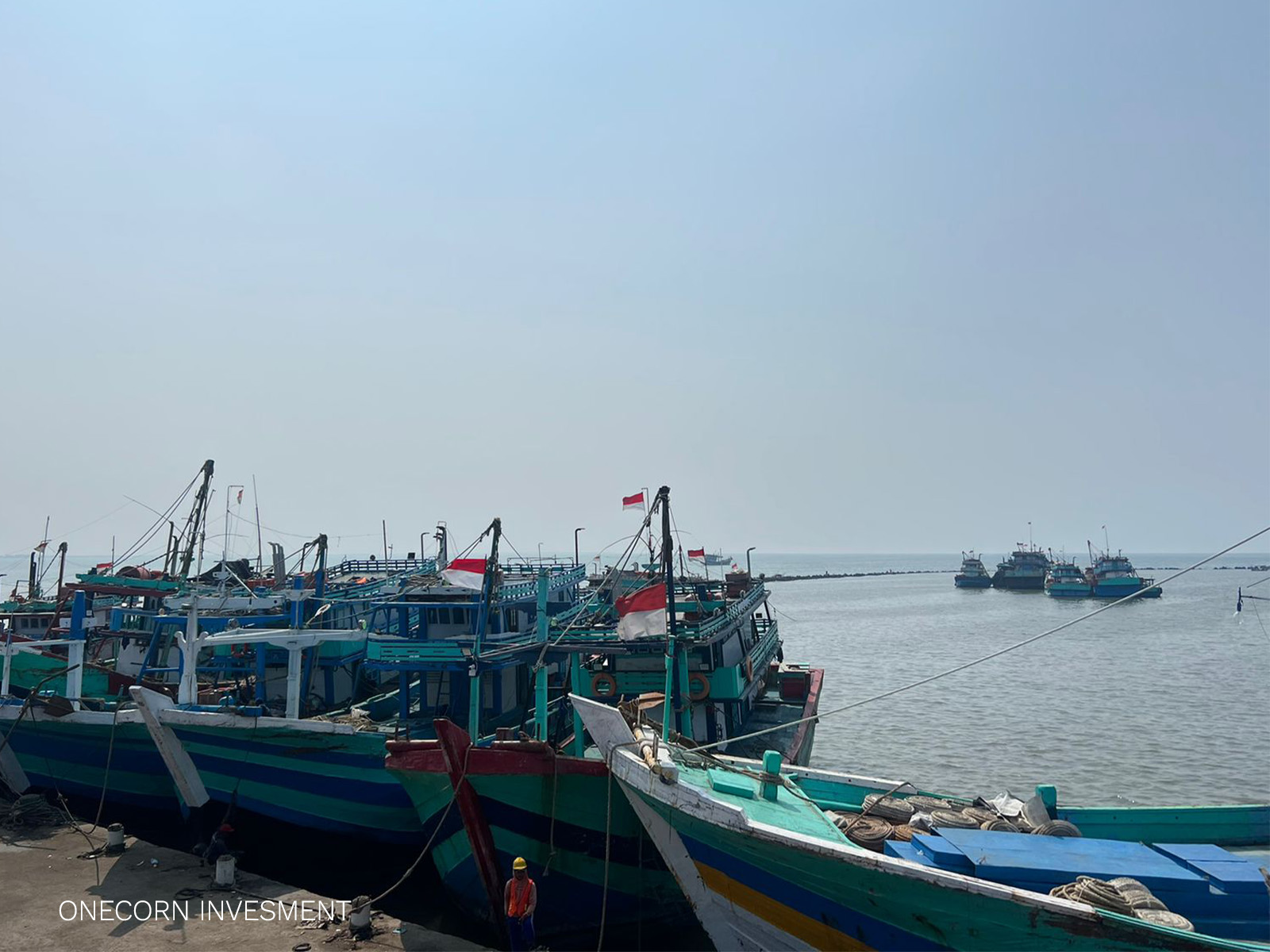 Fishing vessels at the wharf